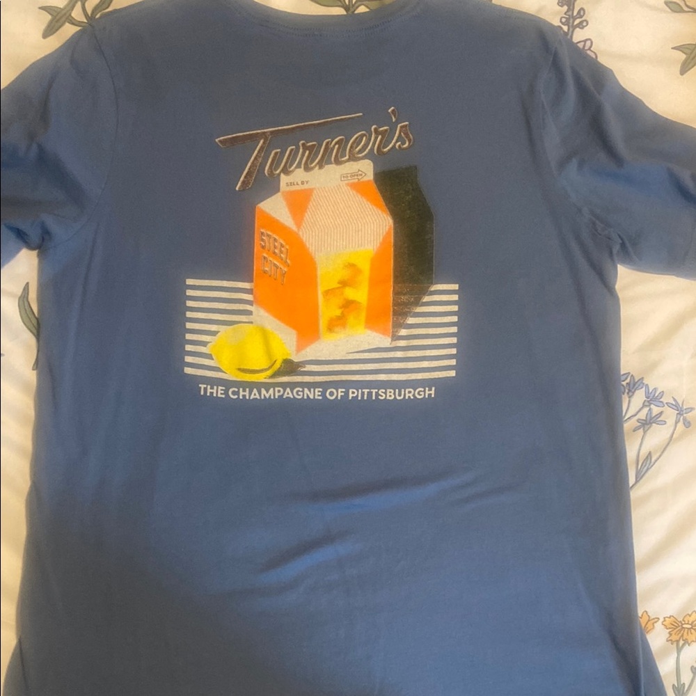 Pittsburgh steel city turner’s tea shirt
